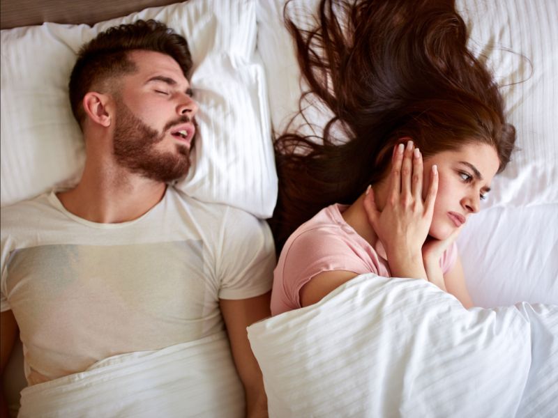 Problema de roncopatía y apnea del sueño